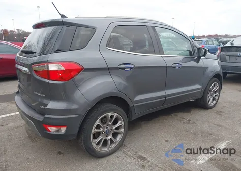 2018 Ford Ecosport Titanium z USA, uszkodzony, nr VIN MAJ6P1WL2JC197286